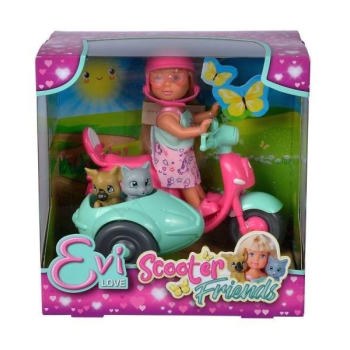 Przyjaciele Evi na skuterze